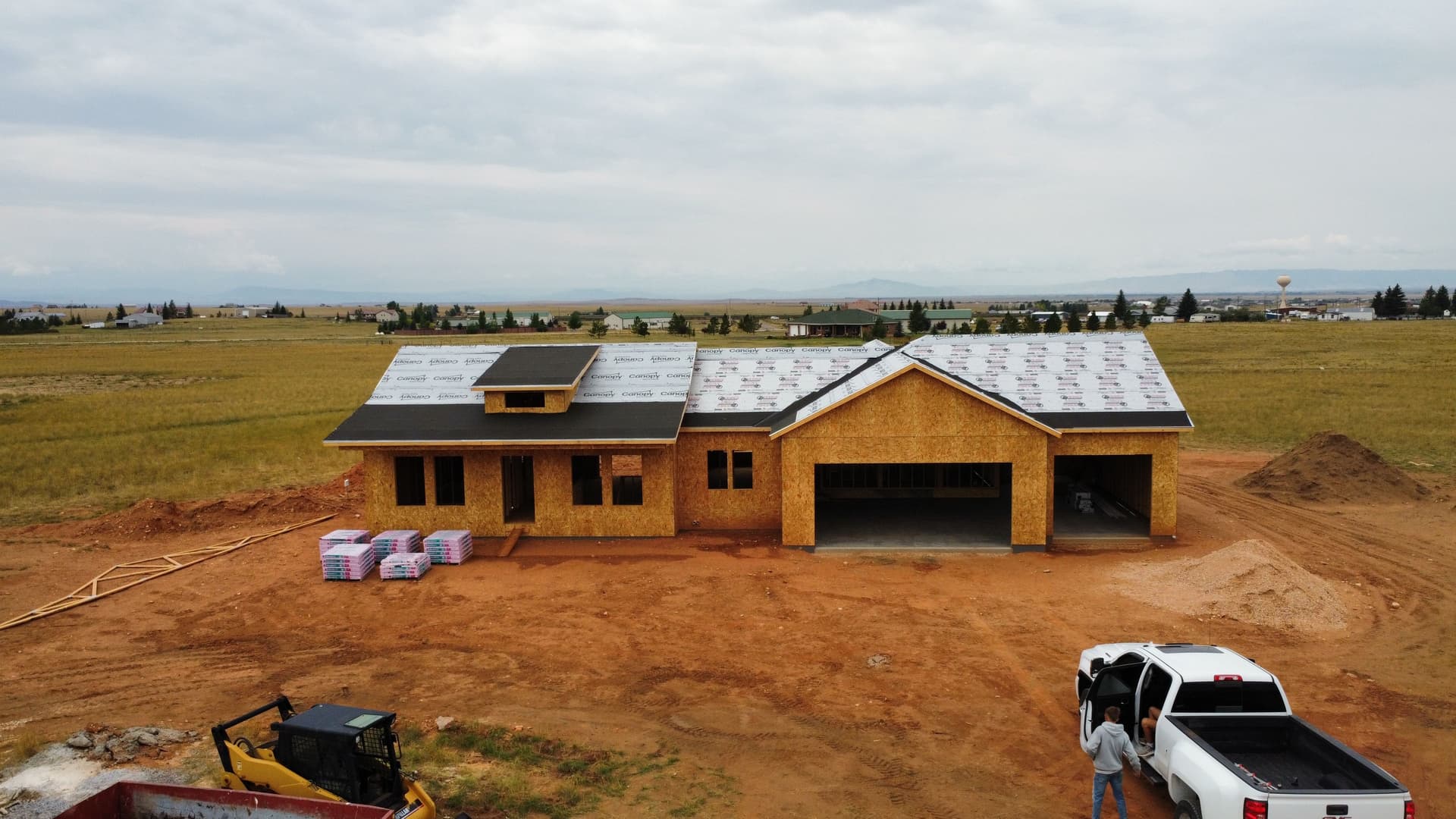 New Roof Installation at a Future Home Development
