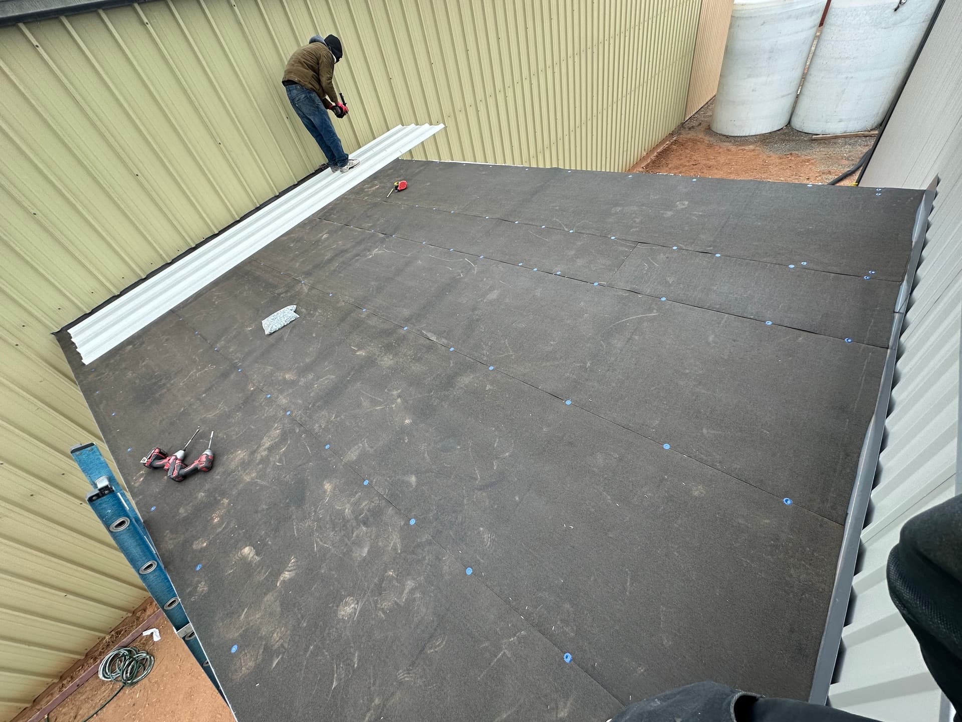 Metal Roof Installation Project Completed with Style