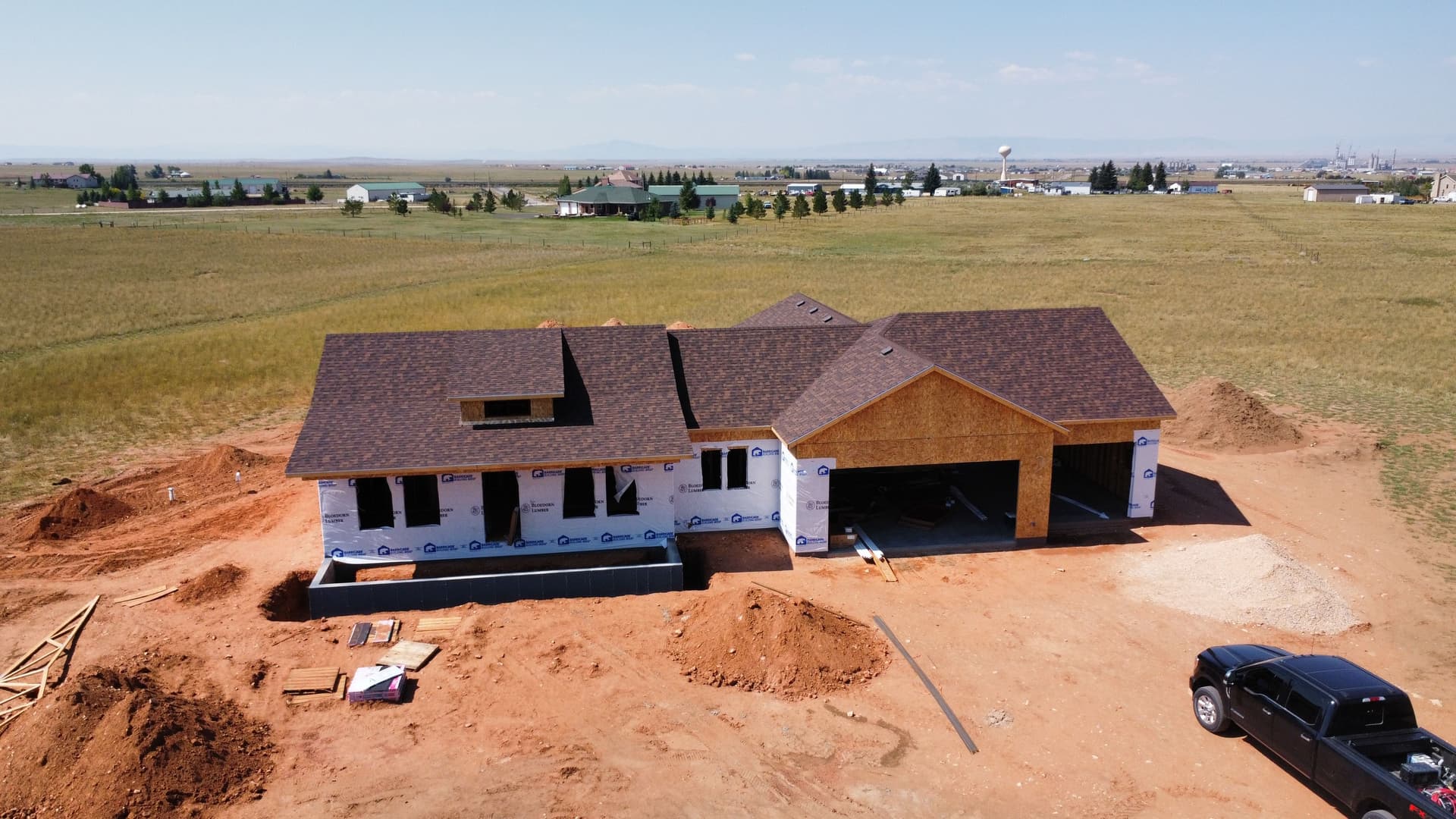 Gallery photos for New Roof Installation at a Future Home Development: Image #2